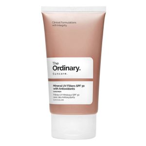 ضد آفتاب مینرال آنتی اکسیدان اوردینری SPF30 | محافظت طبیعی پوست و ضد پیری